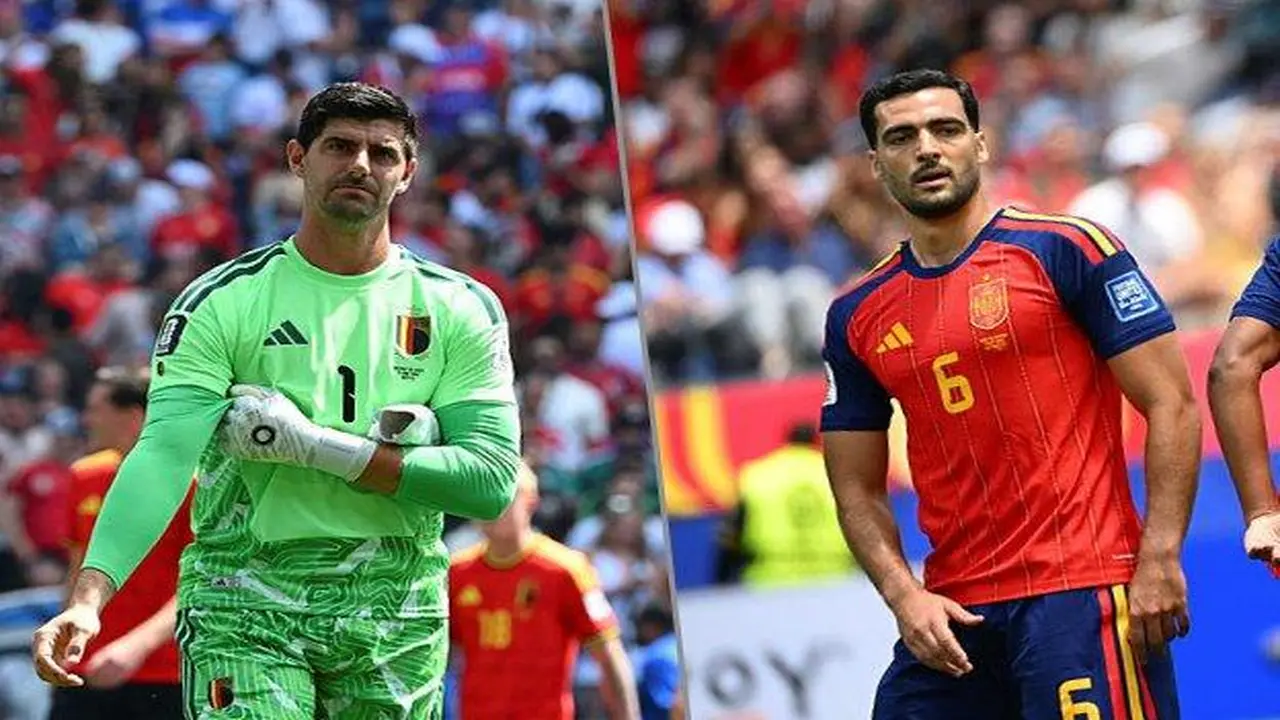القنوات المفتوحة التي ستبث مباراة إسبانيا وبلجيكا في كأس العالم
